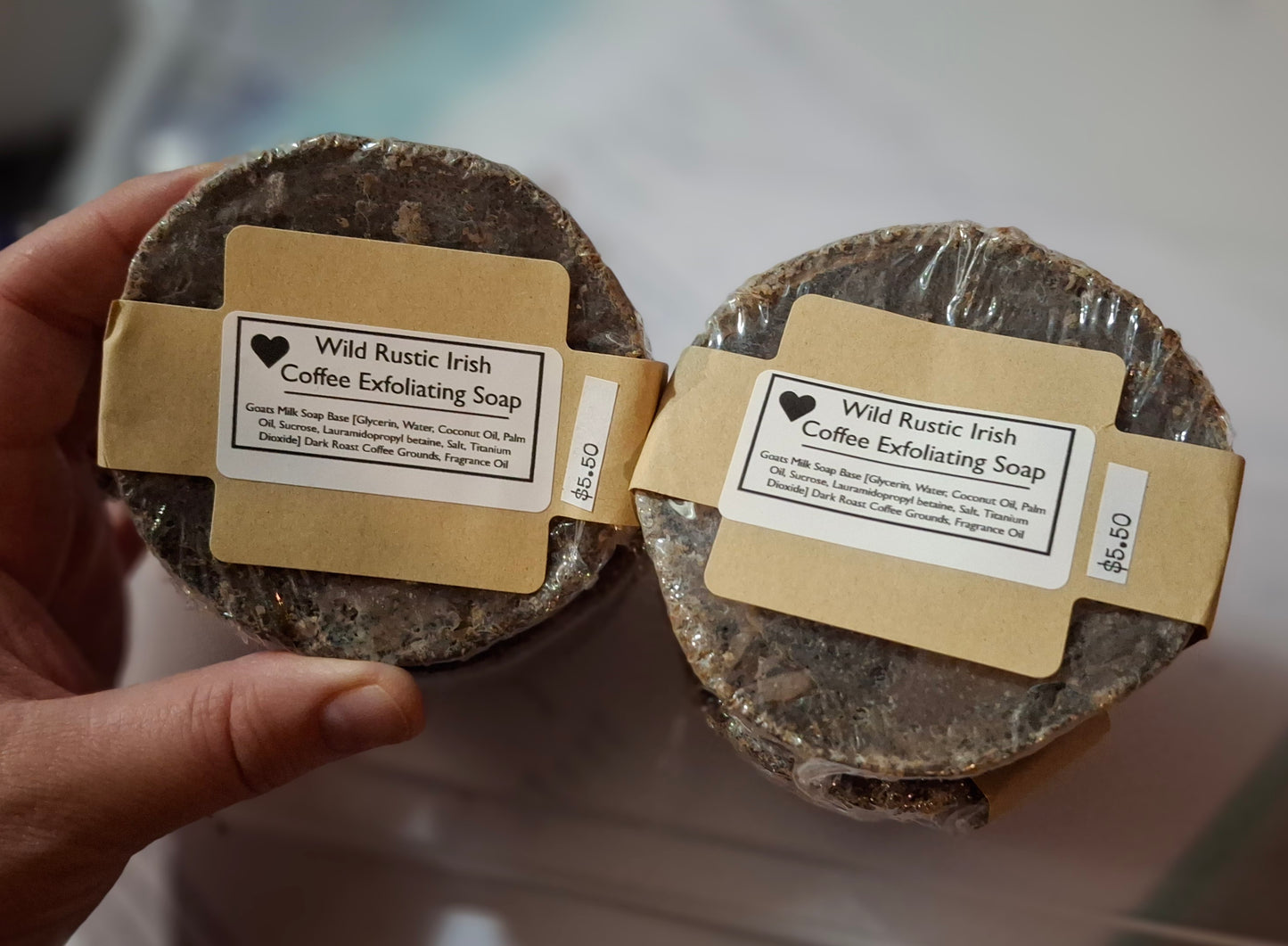 Wild Rustic Irish Coffee Exfoliating Soap