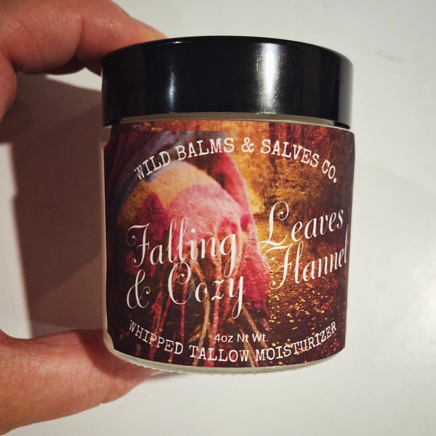 Wild Whipped Tallow Balm- Falling Leaves & Cozy Flannel