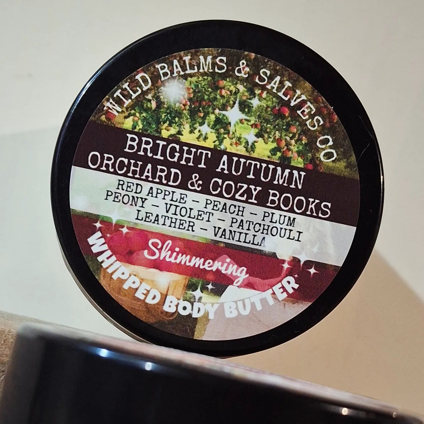 Wild SHIMMERING Whipped Body Butter- Bright Autumn Orchard & Cozy Books