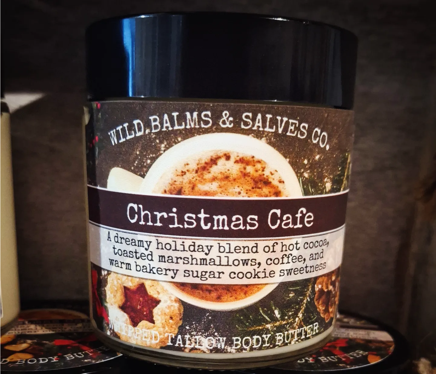 Wild Whipped Tallow Balm- Christmas Cafe