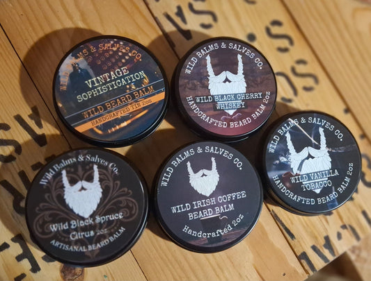 Wild Beard Balms in 5 Varieties